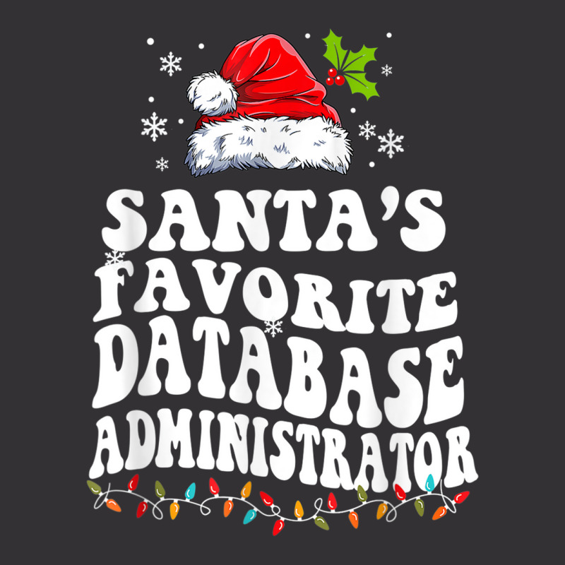 Funny Santa's Favorite Database Administrator Christmas Vintage Short by Fashlaza | Artistshot