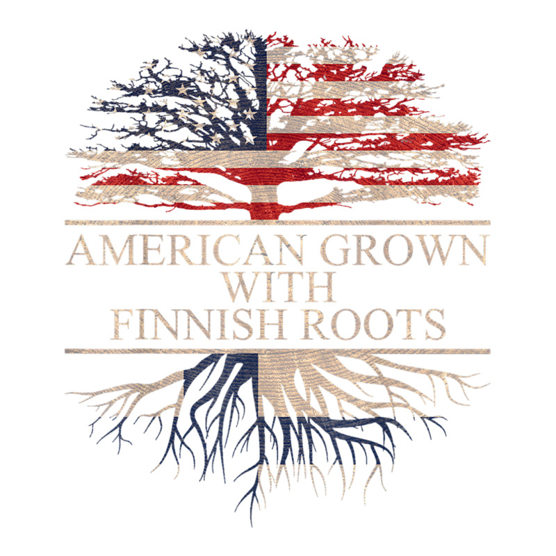 American Grown With Finnish Roots T Shirt Vintage Women's Pajamas Set by cm-arts | Artistshot