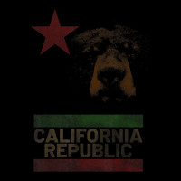 California Republic Bear Monarch Flag Proud Patriotic Women's V-neck T-shirt | Artistshot