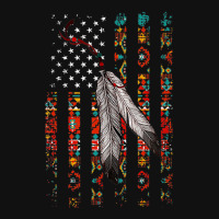 Native American Pride Flag Feather Rear Car Mat | Artistshot