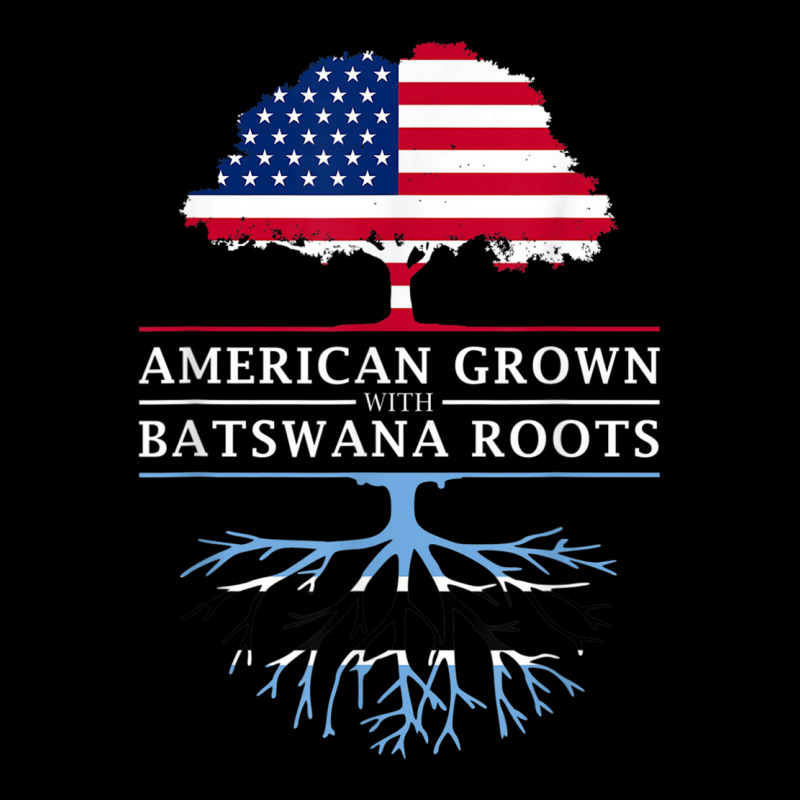 American Grown With Batswana Roots   Botswana T Shirt Zipper Hoodie by cm-arts | Artistshot