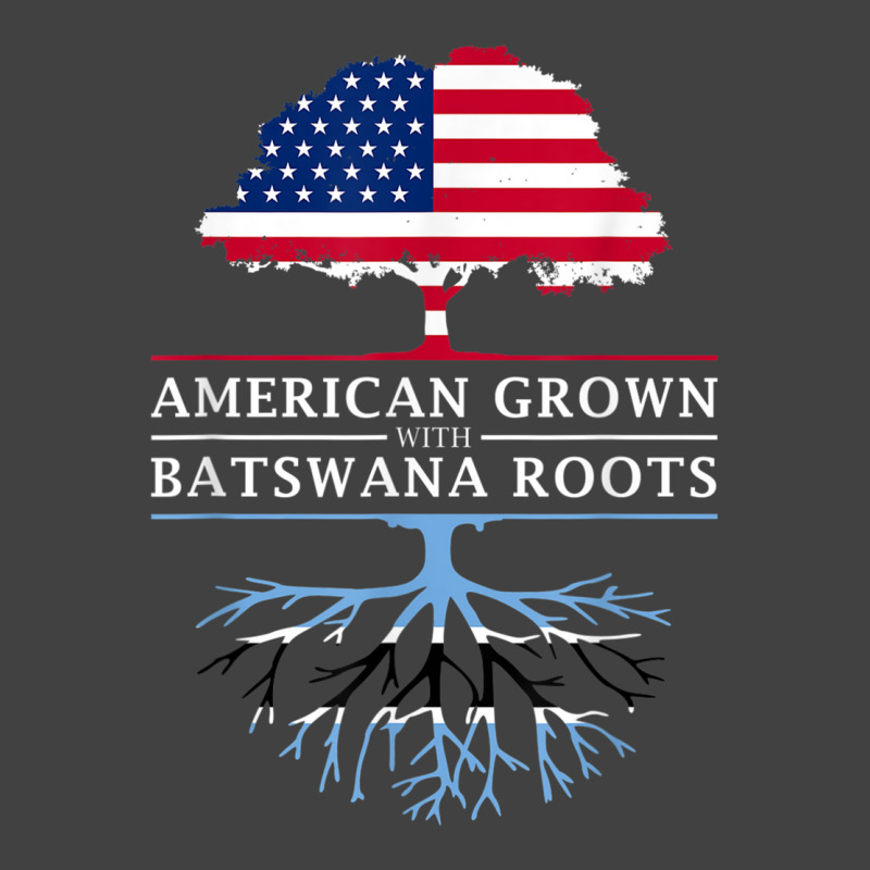 American Grown With Batswana Roots   Botswana T Shirt Vintage T-Shirt by cm-arts | Artistshot