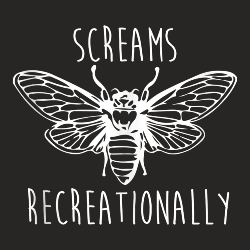 Cicadas Scream Recreationally Cicadas Invasion Tank Top Ladies Fitted T-Shirt by cm-arts | Artistshot