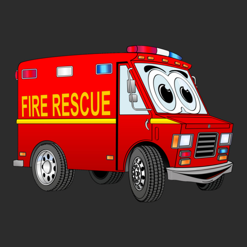 Fire Rescue Mini Van Cartoon Exclusive T-shirt by KennethSteele | Artistshot