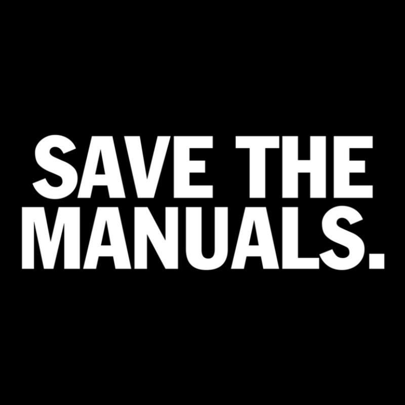 Save The Manuals T-shirt. Limited Edition Design! Adjustable Cap by cm-arts | Artistshot