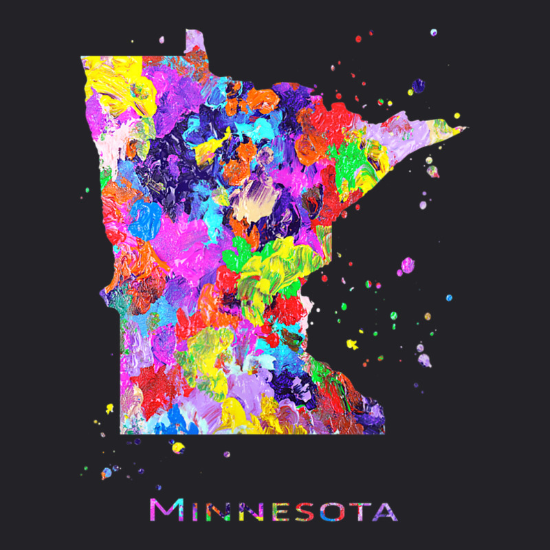 Minnesota Map Youth Tee | Artistshot