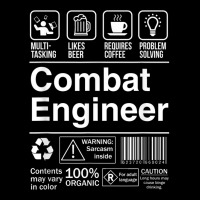 Combat Engineer Product Label T Shirt V-neck Tee | Artistshot