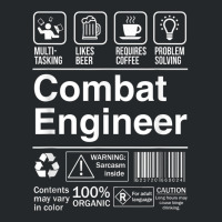 Combat Engineer Product Label T Shirt Crewneck Sweatshirt | Artistshot