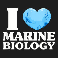 I Love Marine Biology Marine Biologist Sea Ocean Classic T-shirt | Artistshot