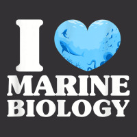 I Love Marine Biology Marine Biologist Sea Ocean Vintage Hoodie | Artistshot