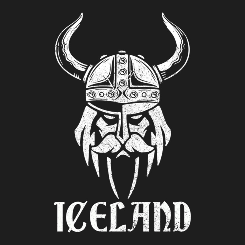 Iceland Viking Vintage Icelandic Pullover Hoodie Classic T-shirt by cm-arts | Artistshot