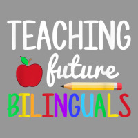 Teaching Future Bilinguals, Bilingual Spanish Teacher T Shirt Women's V-neck T-shirt | Artistshot