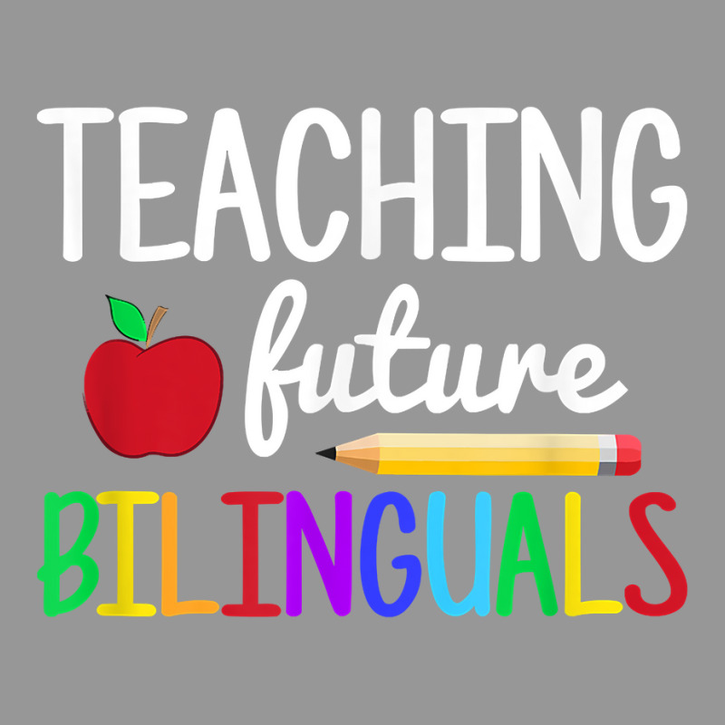 Teaching Future Bilinguals, Bilingual Spanish Teacher T Shirt Women's V-Neck T-Shirt by cm-arts | Artistshot