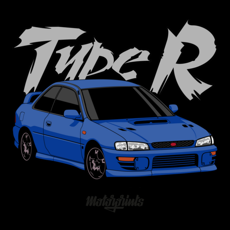 Impreza Type R (blue) Long Sleeve Shirts by RobertDoss | Artistshot