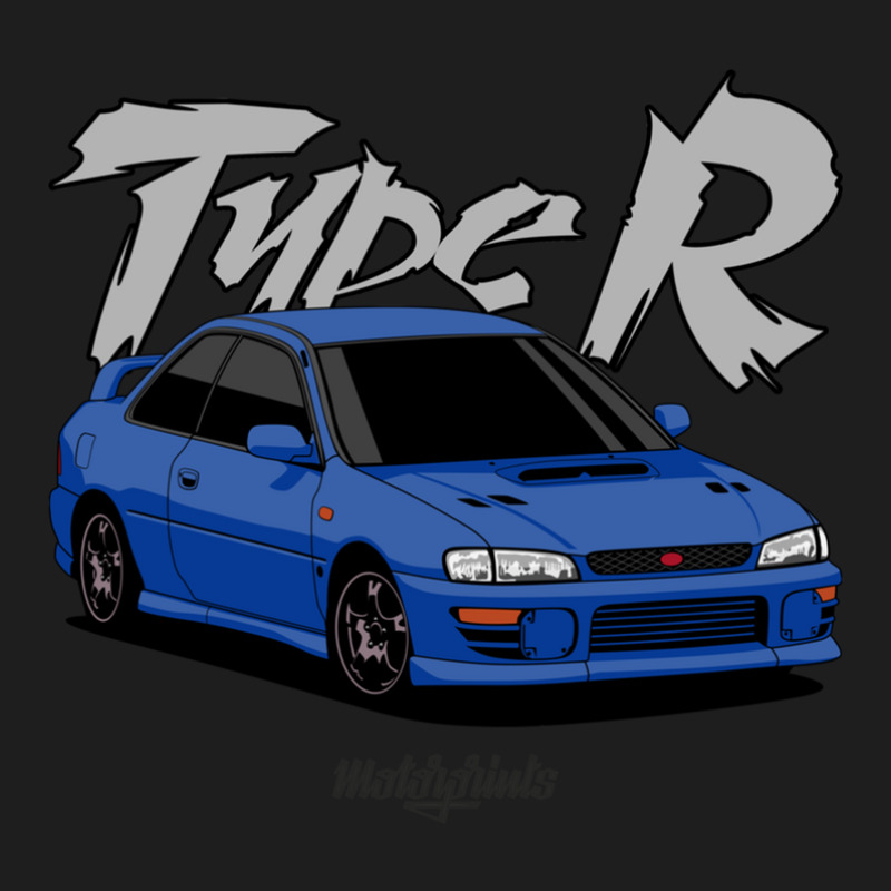 Impreza Type R (blue) Classic T-shirt by RobertDoss | Artistshot