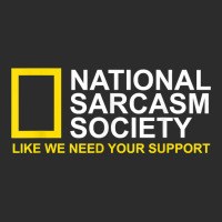 National Sarcasm Society Satirical Parody Design Men & Women T Shirt Exclusive T-shirt | Artistshot