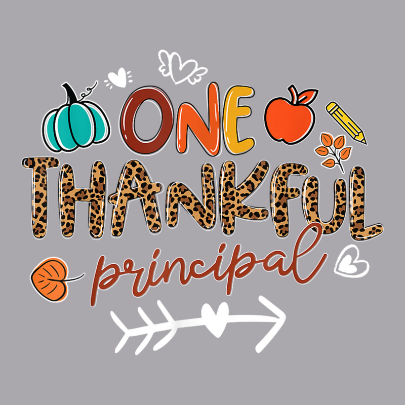 One Thankful Principal Leopard Fall Thanksgiving Gifts Youth 3/4 Sleeve by Outpost | Artistshot