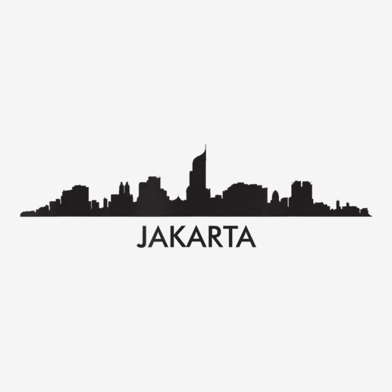 Jakarta Indonesia Skyline T Shirt Baby Bibs | Artistshot