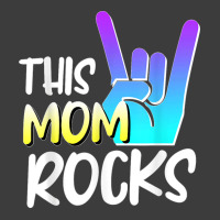 This Mom Rocks Mom Mother Day Rock Music Show Of Hands Men's Polo Shirt | Artistshot