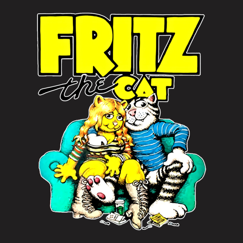 Fritz-the-cat-retro-adult-cartoon-fan- T-Shirt by KennethSteele | Artistshot