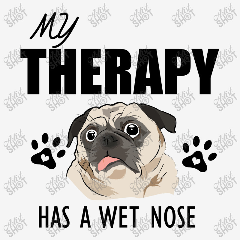 My Therapy Has A Wet Nose Classic T-shirt by cogentprint | Artistshot