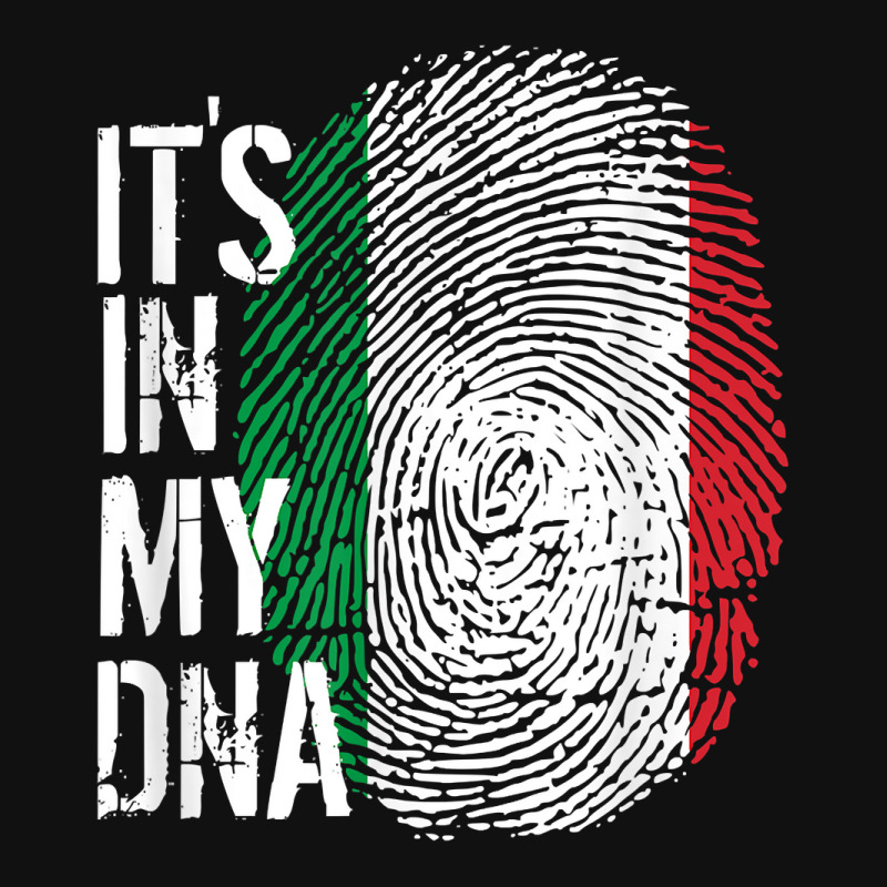 Italian Pride Fingerprint - It_s In My Dna Italy Flag Throw Pillow by JamesPlyler | Artistshot