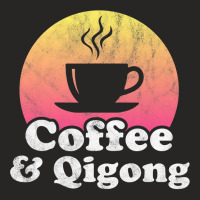 Coffee And Qigong Ladies Fitted T-shirt | Artistshot