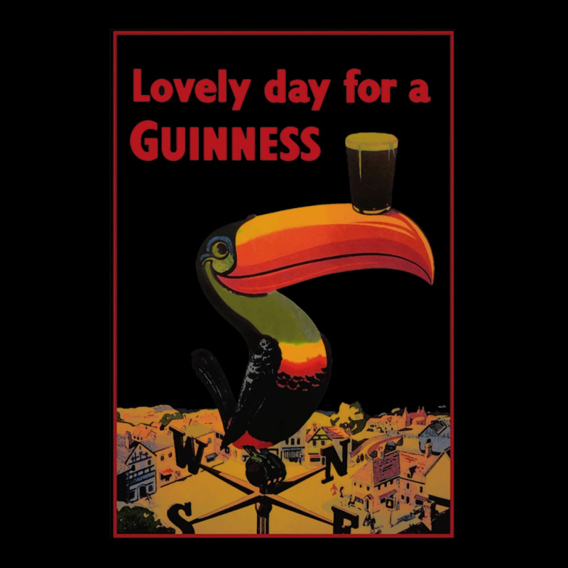 Lovely Day For A Guinness Letter Adjustable Cap | Artistshot