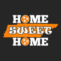 Home Sweet Home Tennessee  Orange State Flag White Tee Ladies Fitted T-shirt | Artistshot