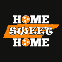 Home Sweet Home Tennessee  Orange State Flag White Tee Scorecard Crop Tee | Artistshot