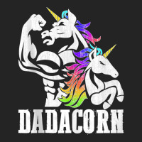 Manly Unicorn Muscle Dad And Daughter Dadacorn Fathers Day Tank Top 3/4 Sleeve Shirt | Artistshot