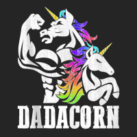 Manly Unicorn Muscle Dad And Daughter Dadacorn Fathers Day Tank Top Unisex Hoodie | Artistshot