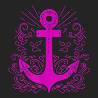 Hot Pink Anchor Sail Sailing T Shirt 3/4 Sleeve Shirt | Artistshot