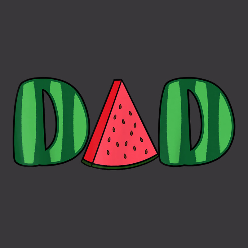 Watermelon Dad Fruitarian Lover Summer Father Fruit Slice T Shirt Ladies Curvy T-Shirt by cm-arts | Artistshot