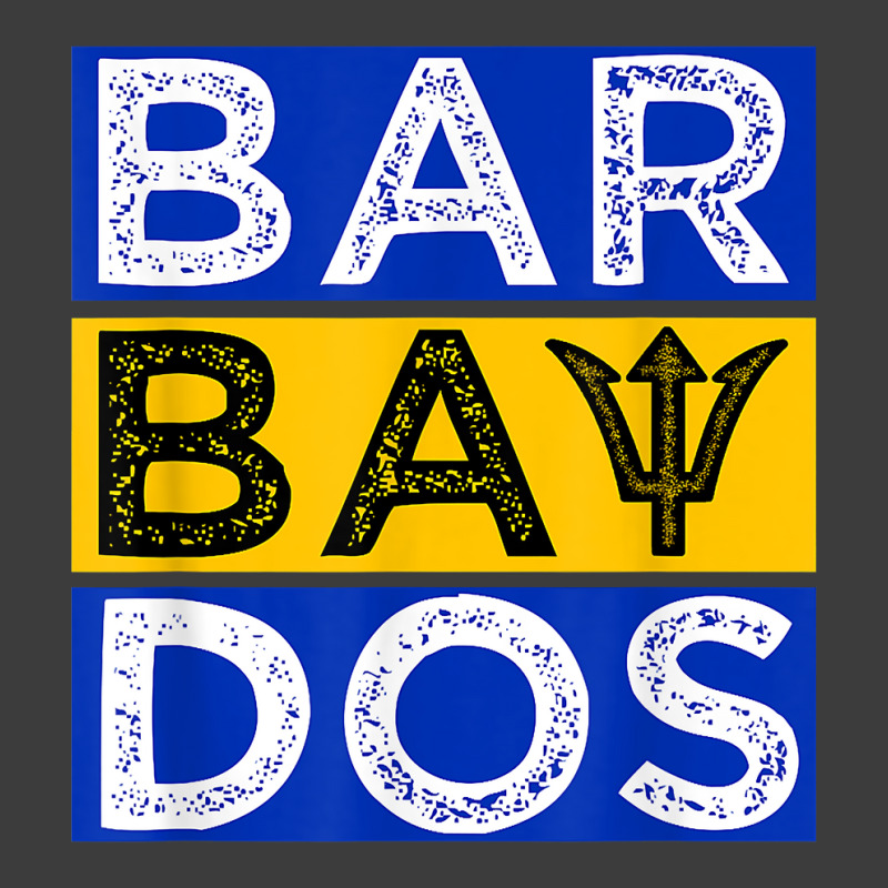 Barbados Flag With Barbados Trident Bajan Soca Men's Polo Shirt | Artistshot