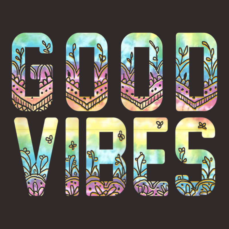 Good Vibes Novelty T Shirt Racerback Tank by cm-arts | Artistshot