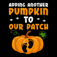 Adding A Pumpkin To Our Patch Pregnancy Halloween Toddler Sweatshirt | Artistshot