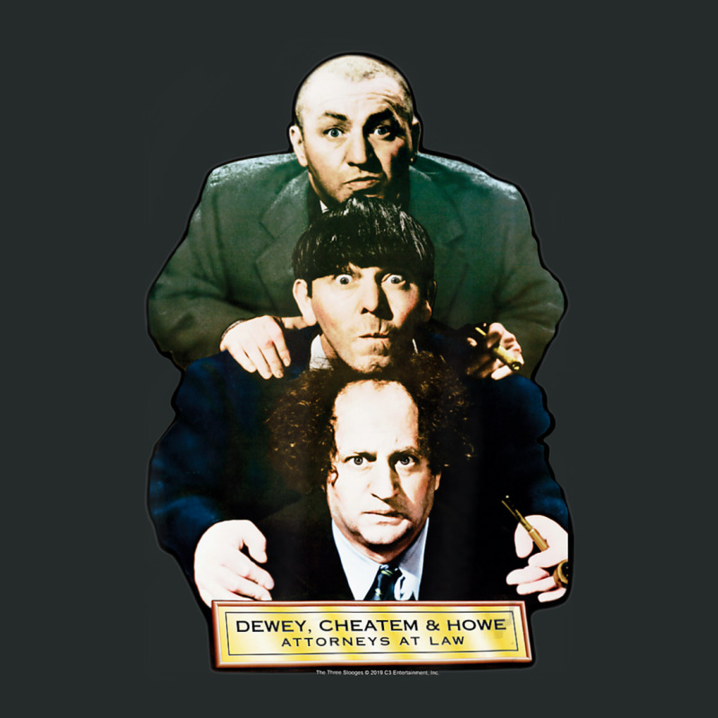 Tts- The Three Stooges Dewey, Cheatem & Howe Attorneys Women's Triblend Scoop T-shirt by Kuwannin528 | Artistshot