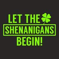 Saint Patricks Shenanigans Ladies Fitted T-shirt | Artistshot