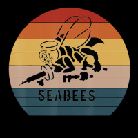 Original Navy Seabees Retro Naval Proud Seabee Vintage Cropped Hoodie | Artistshot