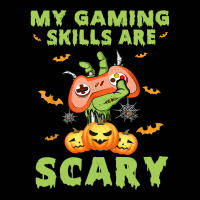 My Gaming Skills Are Scary Fun Halloween Game Lover Costume Toddler 3/4 Sleeve Tee | Artistshot