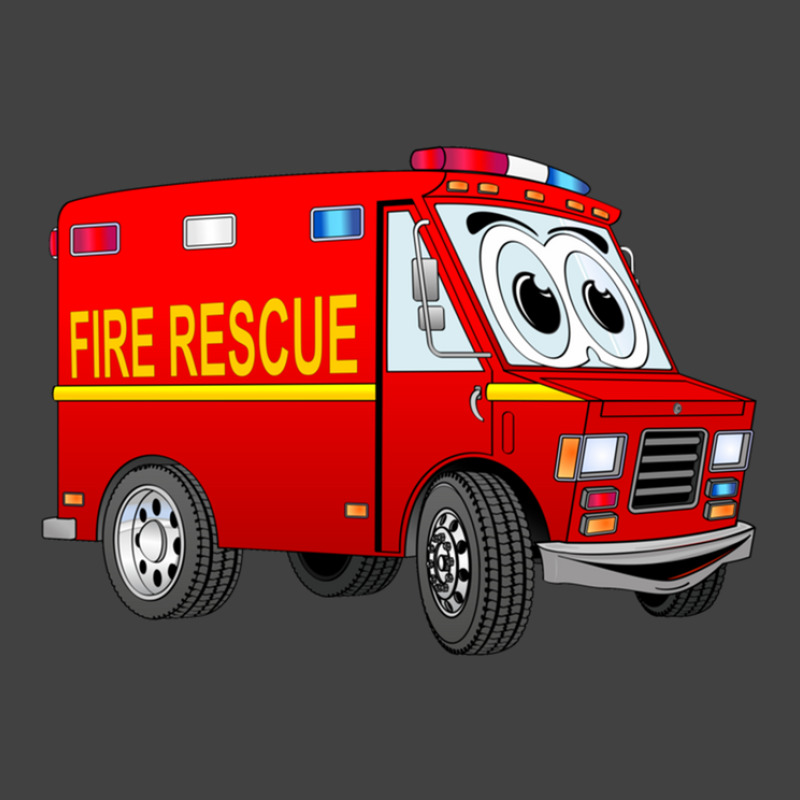 Fire Rescue Mini Van Cartoon Vintage T-Shirt by RobinIntorcia | Artistshot