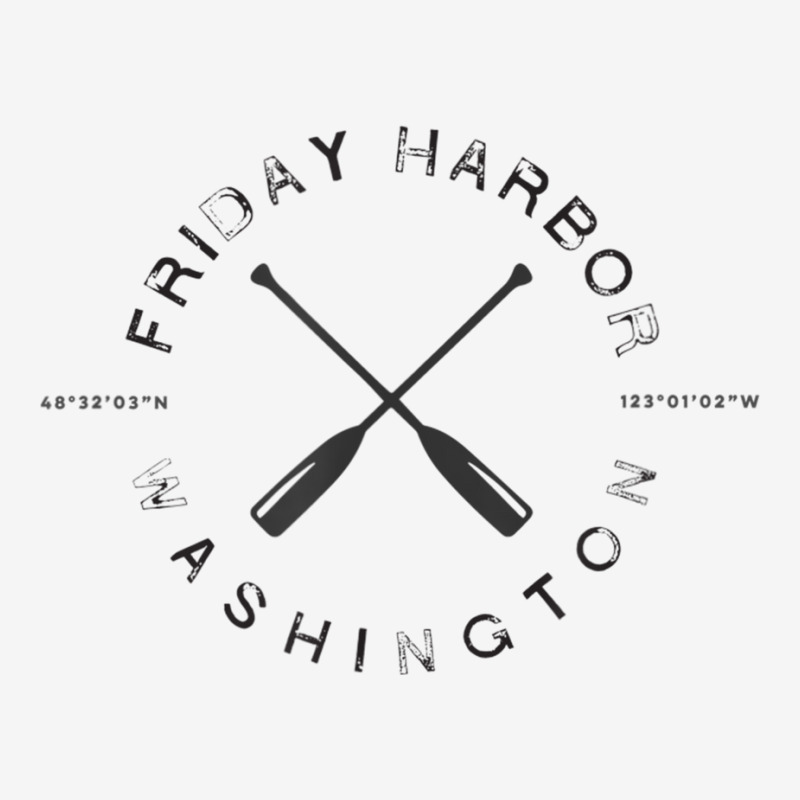 Friday Harbor Washington Graphic Vintage T Shirt Adjustable Cap | Artistshot