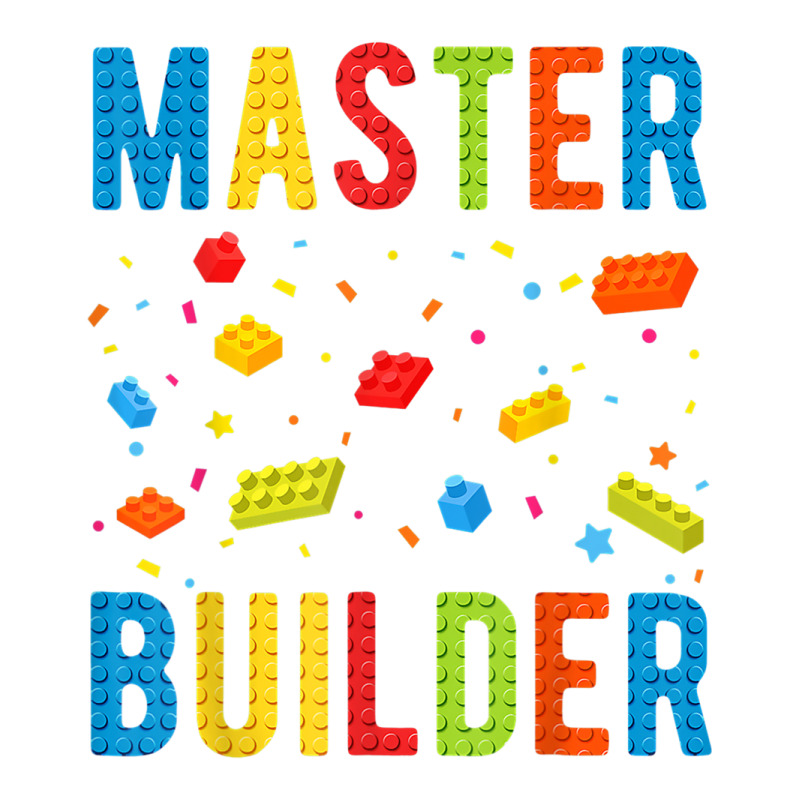 Brick Builder Funny Blocks Building Master Builder Toys Kids T Shirt Sticker | Artistshot