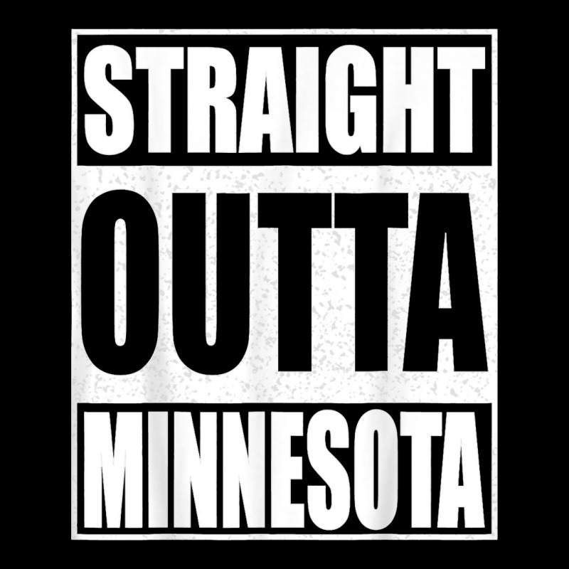 Straight Outta Minnesota Patriotic Minnesota State Adjustable Cap | Artistshot