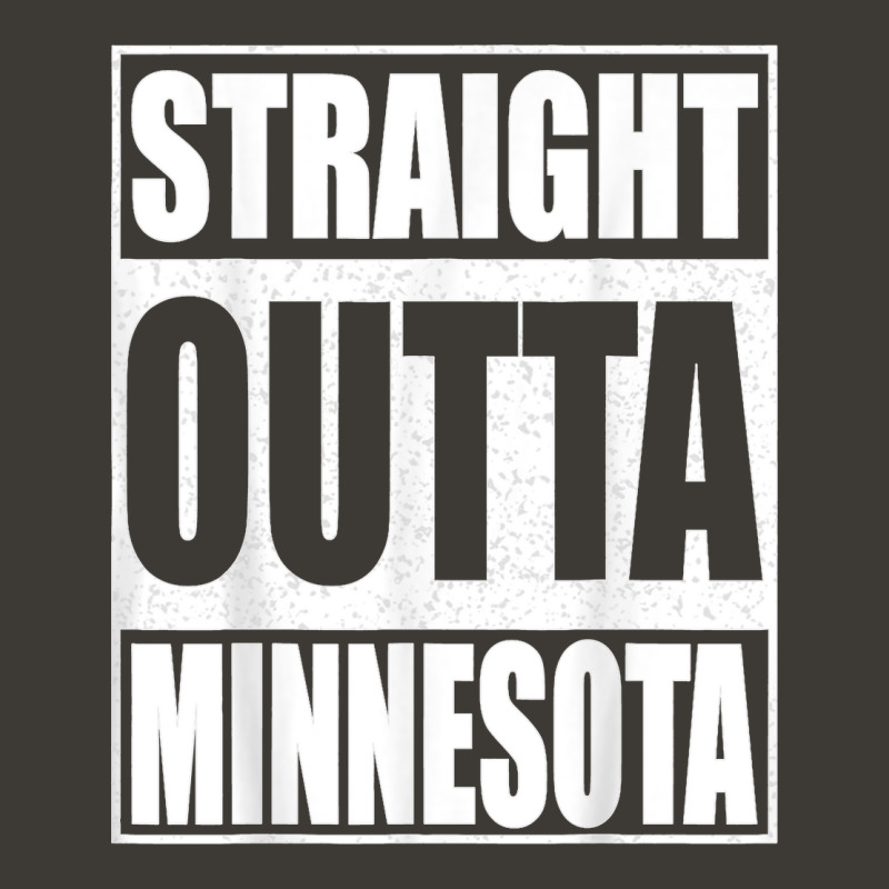 Straight Outta Minnesota Patriotic Minnesota State Bucket Hat | Artistshot