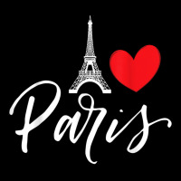 Eiffel Tower A Heart From Paris With Love To France T Shirt Cropped Sweater | Artistshot