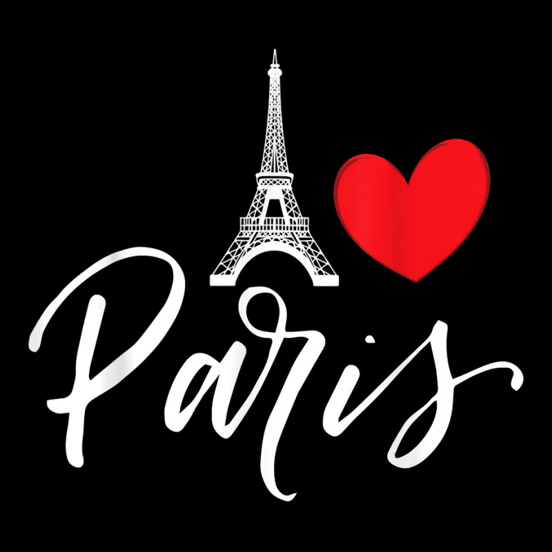 Eiffel Tower A Heart From Paris With Love To France T Shirt Cropped Sweater by cm-arts | Artistshot