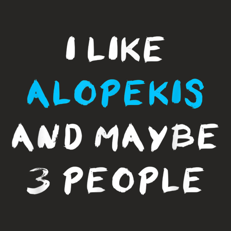 I Like Alopekis And Maybe 3 People Kokoni Melitaio Kynideo Ladies Fitted T-Shirt by Color | Artistshot