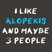 I Like Alopekis And Maybe 3 People Kokoni Melitaio Kynideo Bucket Hat | Artistshot